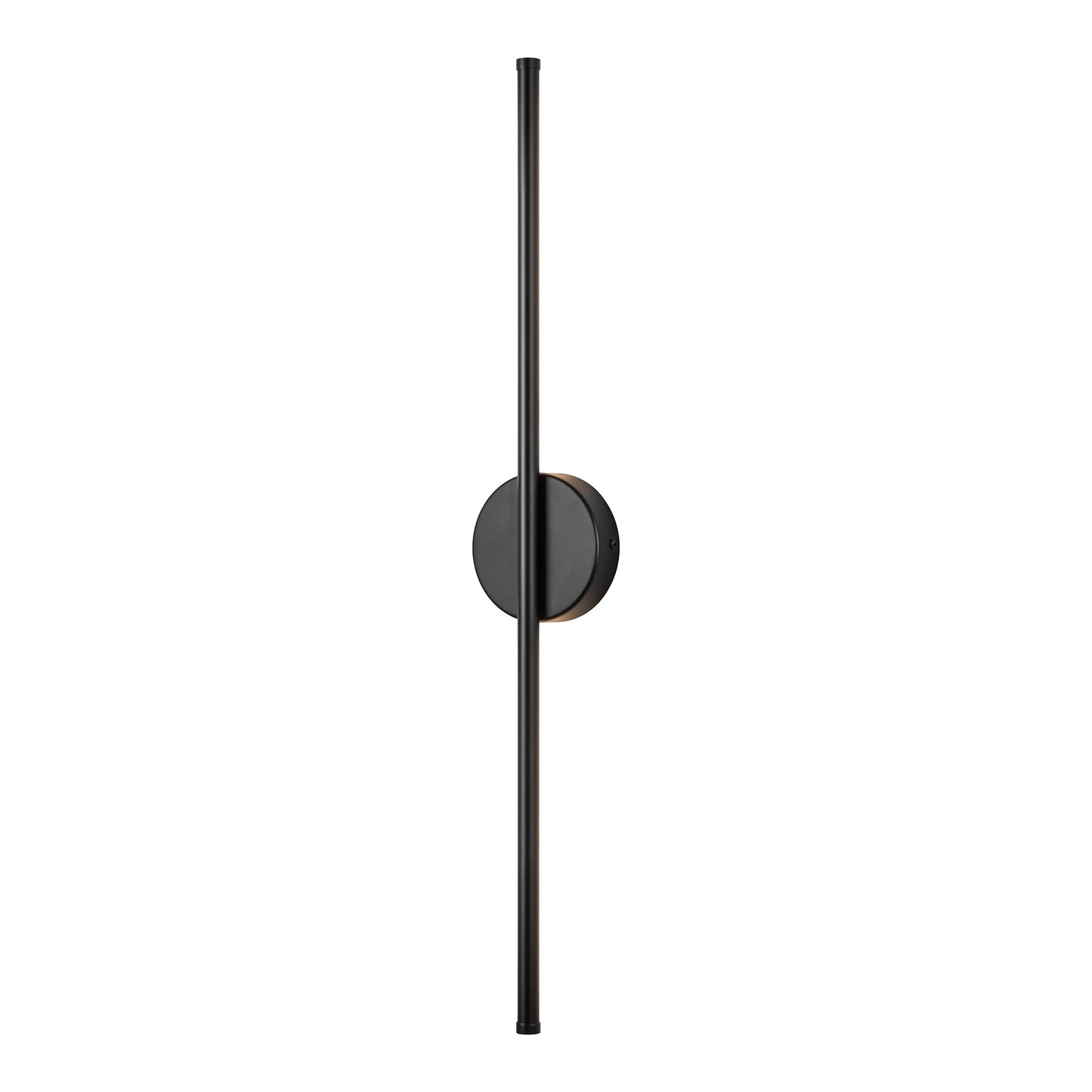 1-Light Black/ Gold/ Nickel Modern Long Linear Strip Wall Sconce Dimmable LED Bathroom Vanity Light