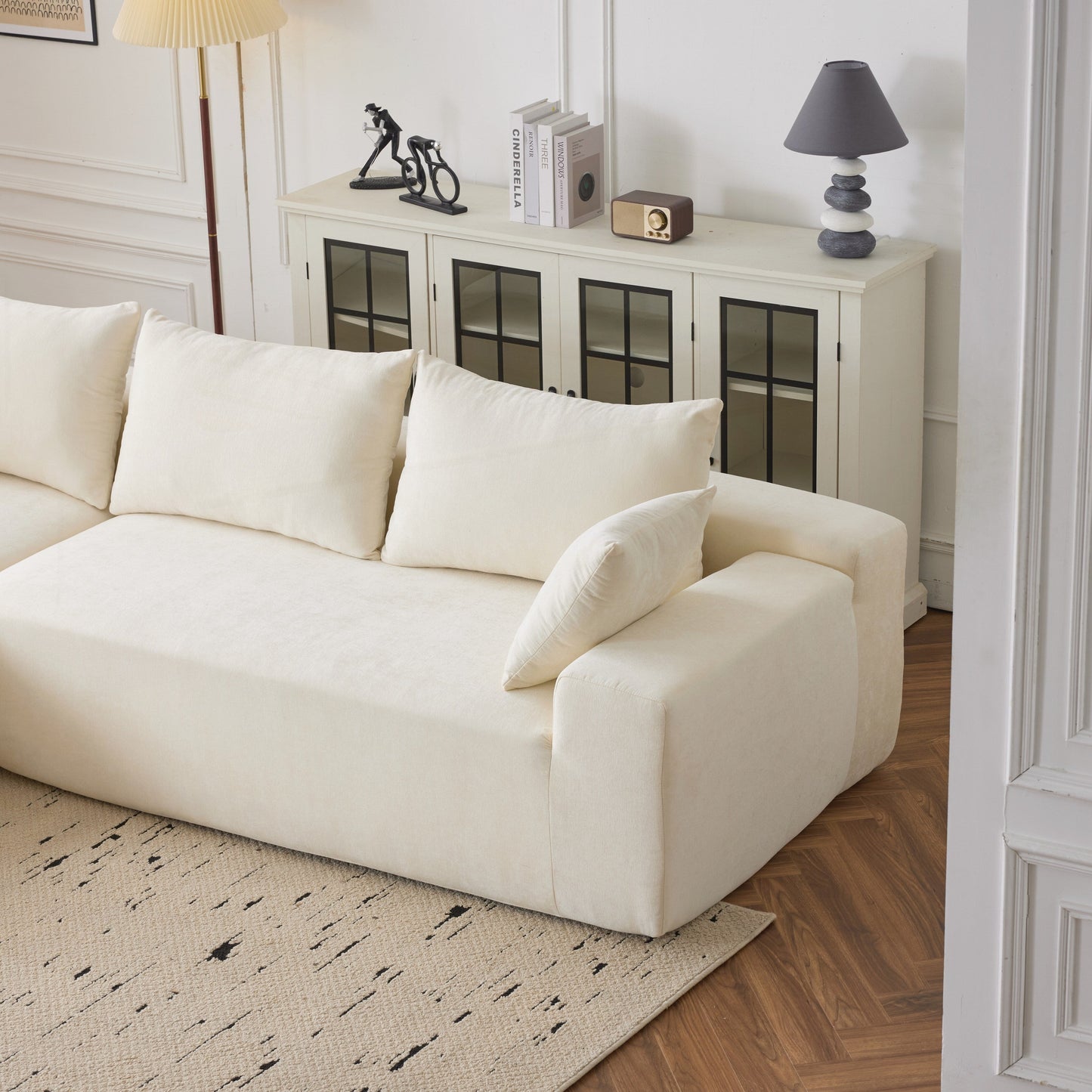 Canapé modulaire extra-profond 108X68 pouces