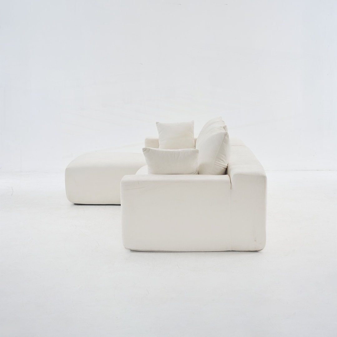Canapé modulaire extra-profond 108X68 pouces