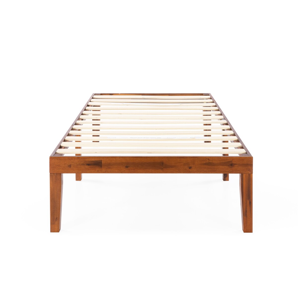 16 Inch Classic Solid Wood Platform Bed Frame in Multiple Finishes