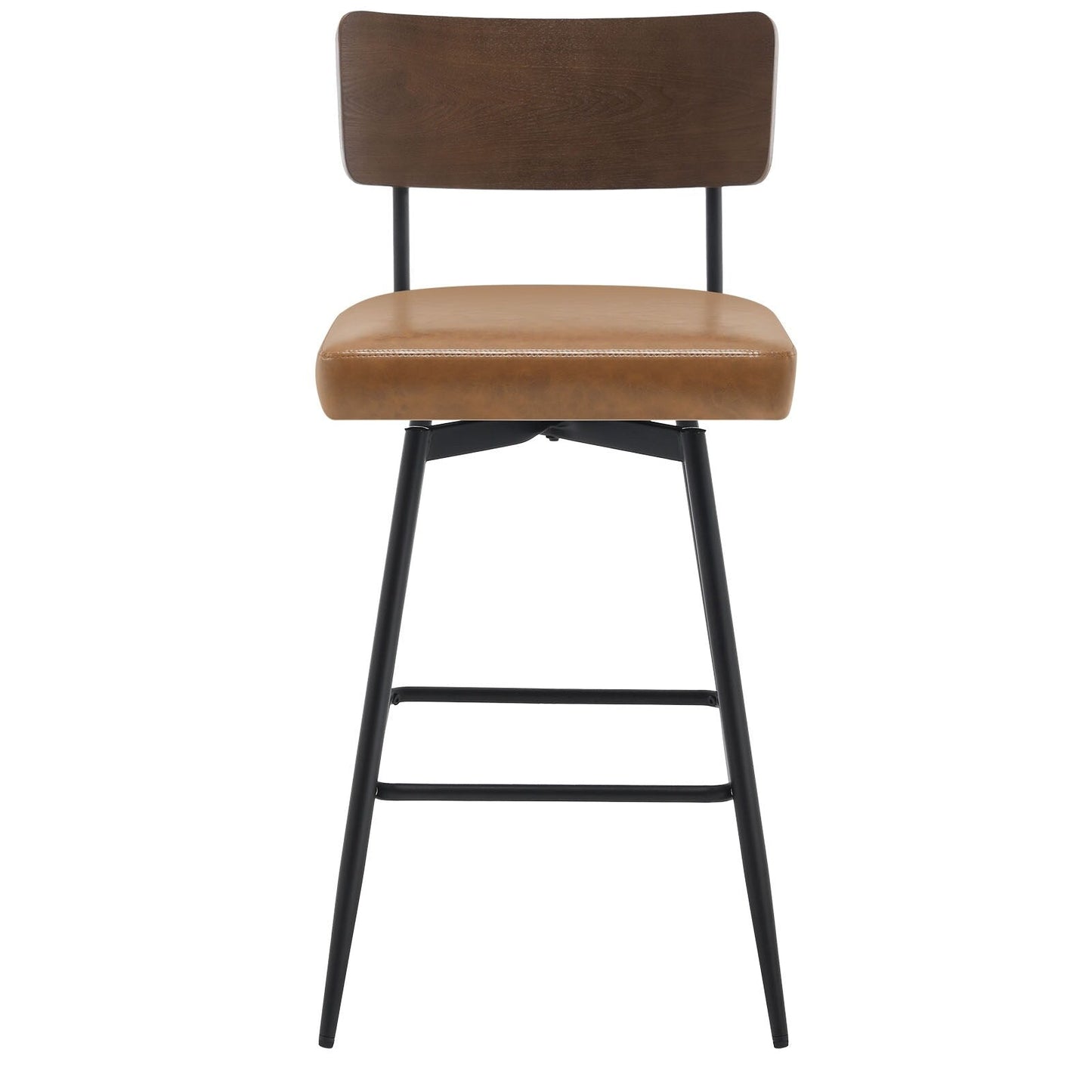 Faux Leather Upholstered Swivel Counter/Bar Stools Set of 2/3/4