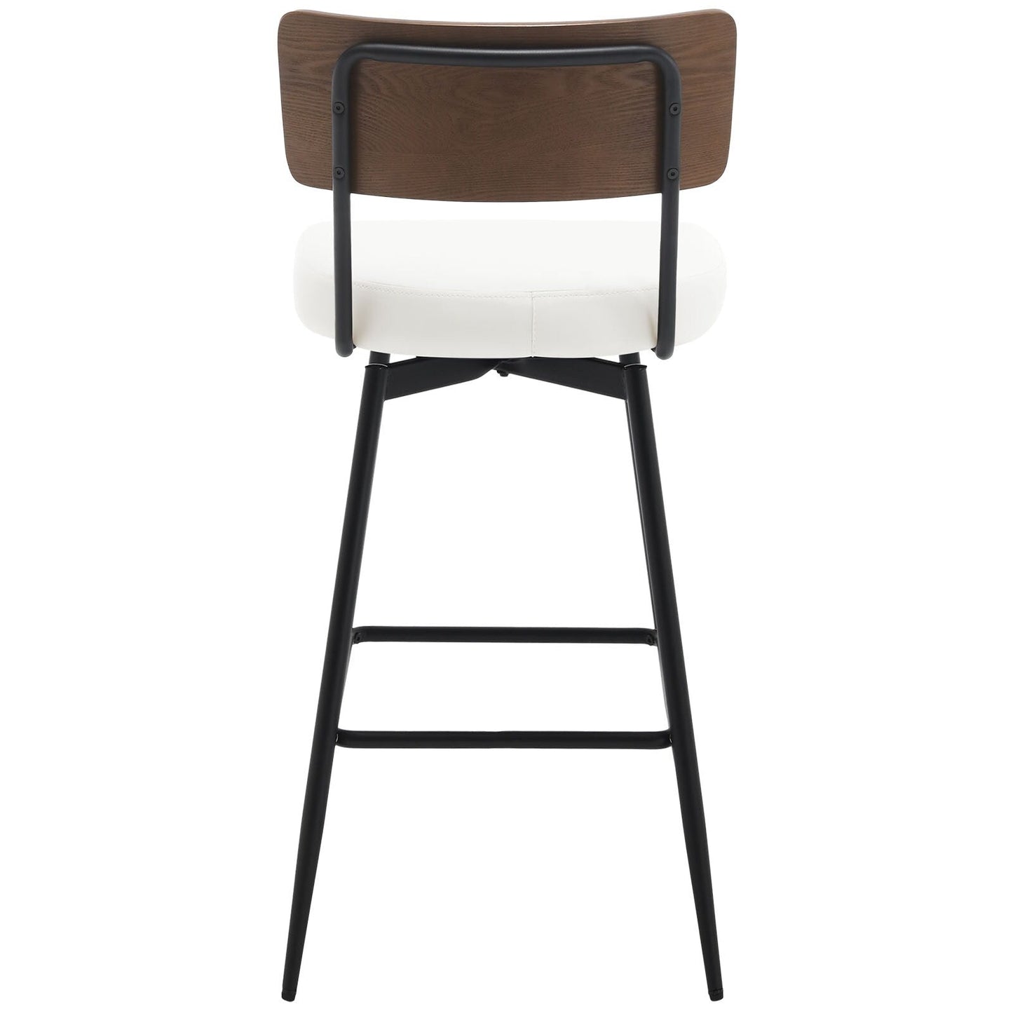 Faux Leather Upholstered Swivel Counter/Bar Stools Set of 2/3/4