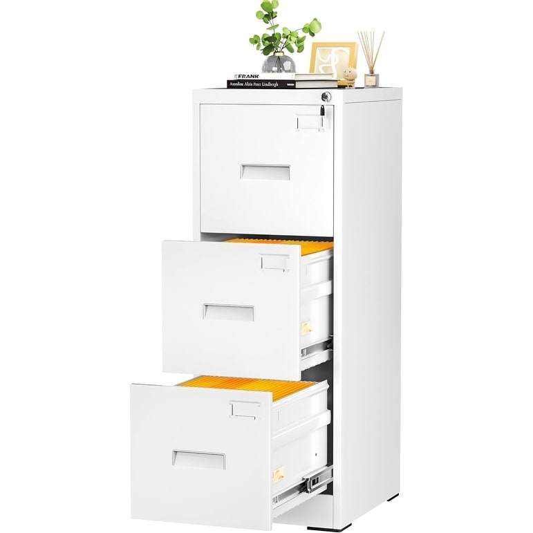 3 Drawer Mobile/Vertical File Cabinet for Home Office