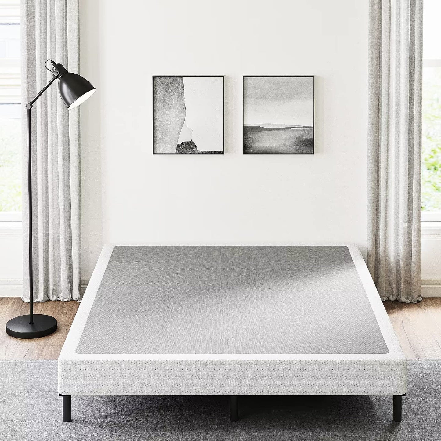FSCHOS 7 Inch Metal Box Spring, Basics Mattress Foundation, No Legs