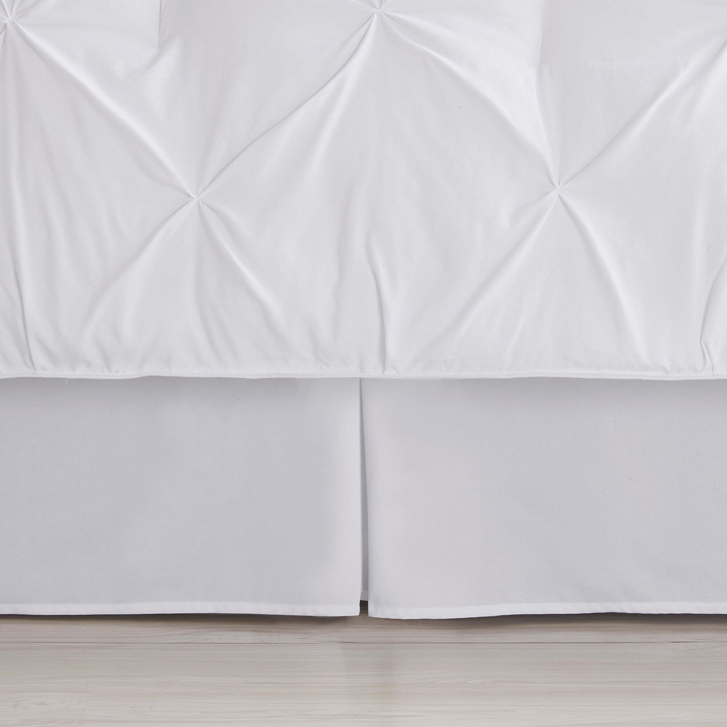 8 Piece Bed In A Bag Pintuck Comforter Sheet Set