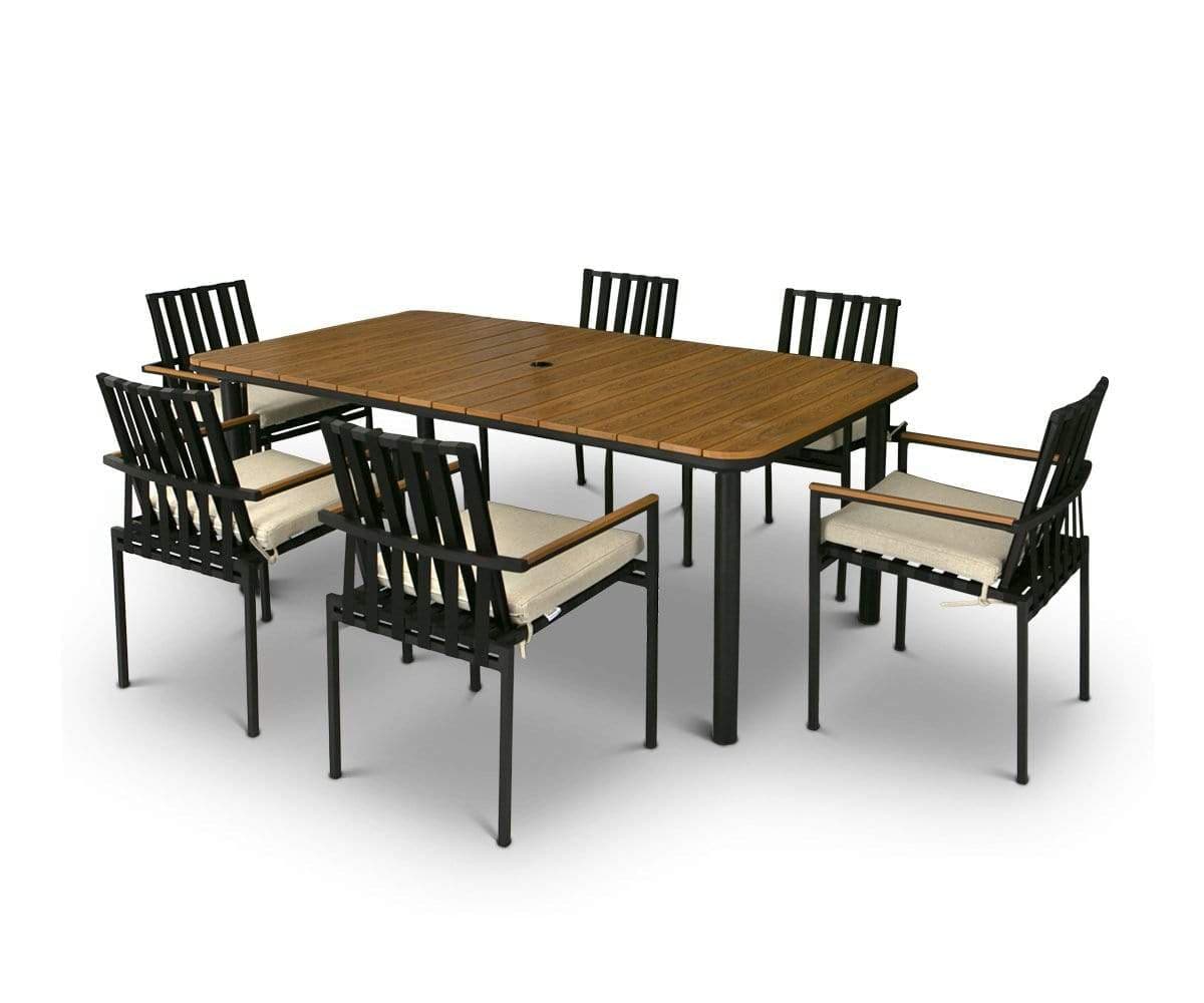 Table à manger d'extérieur Da Costa