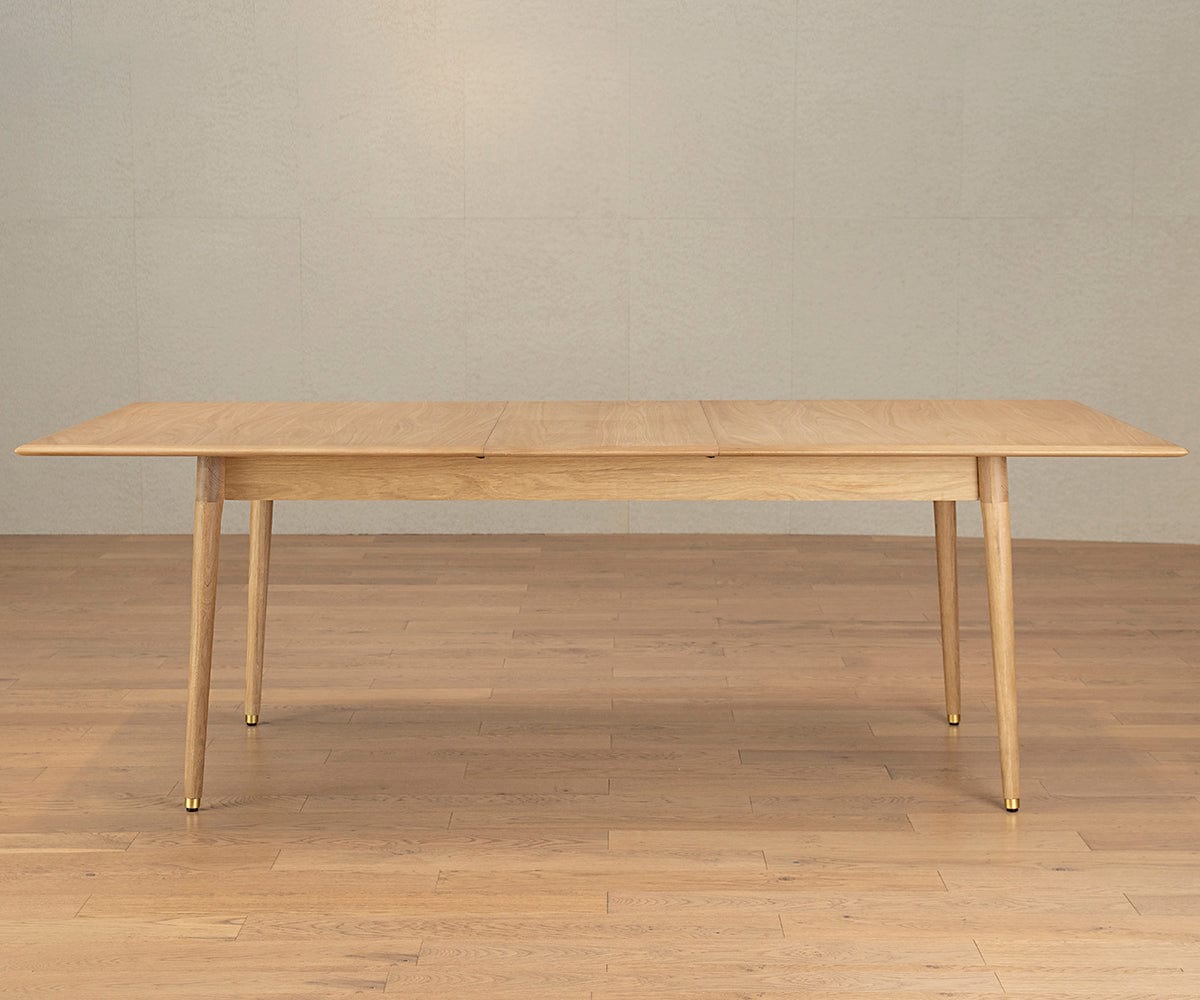 Table à manger extensible Hendrick II - Chêne blanc