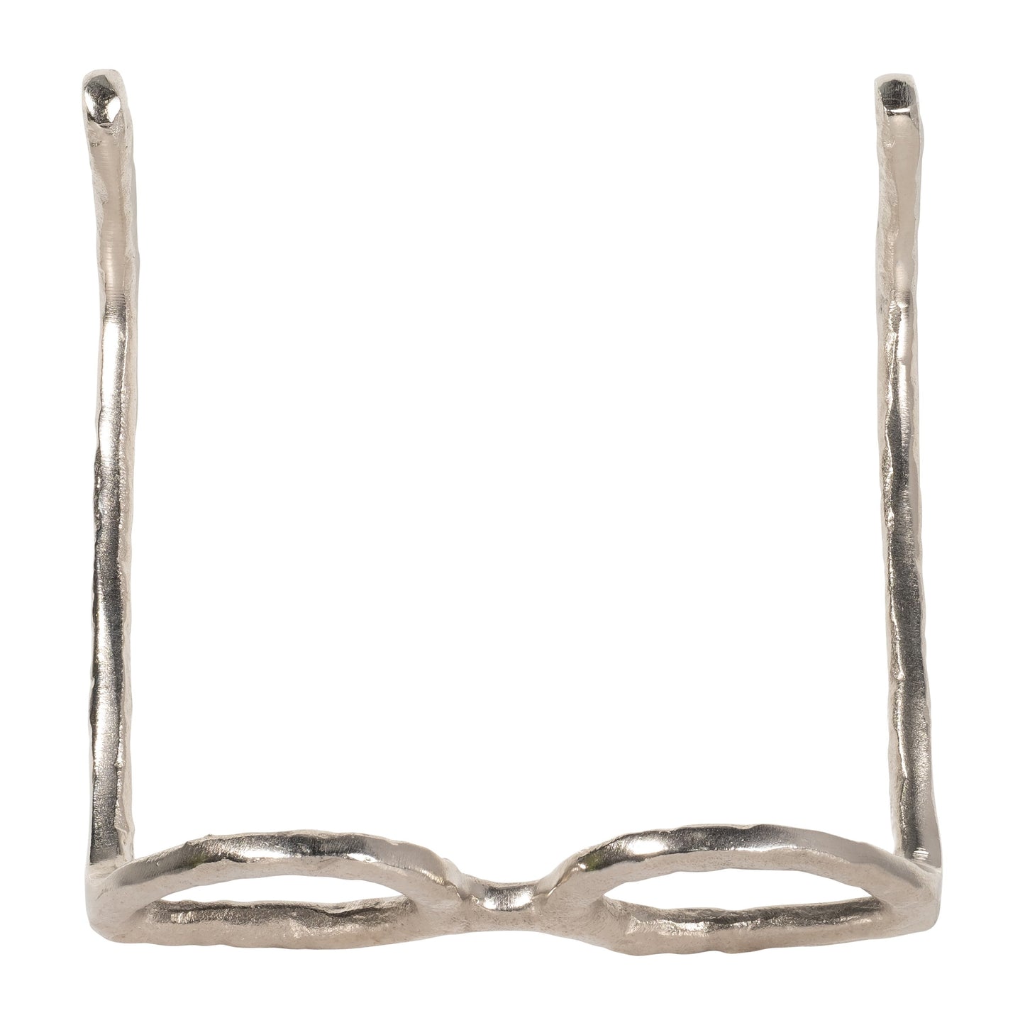 Sagebrook Home Abstract Modern Metal Glasses Aluminum Sculpture Decorative Object
