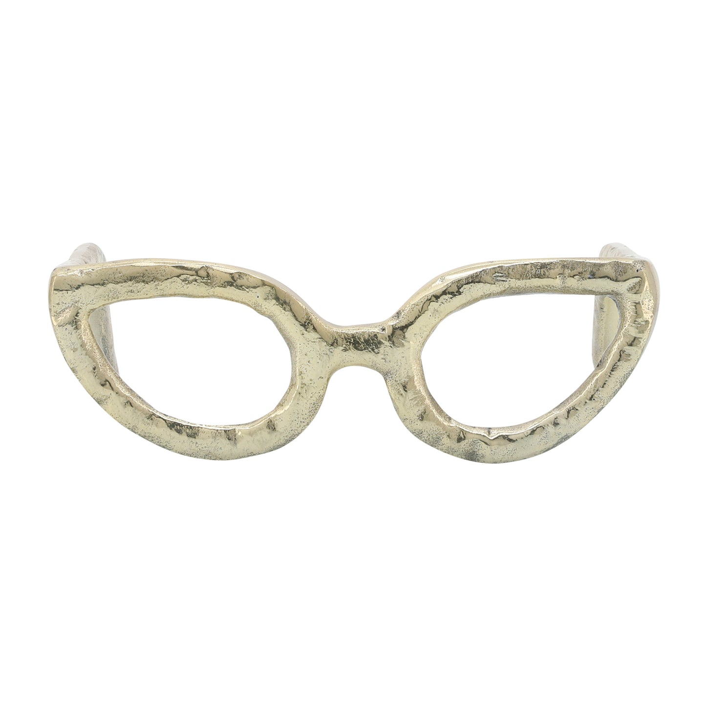 Sagebrook Home Abstract Modern Metal Glasses Aluminum Sculpture Decorative Object