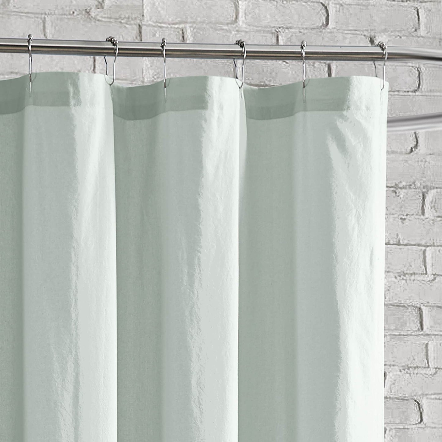 Adalee Rose Chenille Tufted Floral Shower Curtain