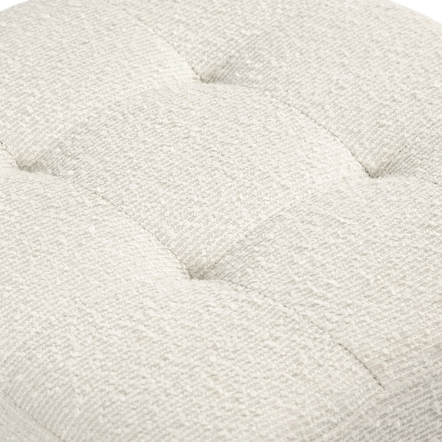 Adeco Bonded Leather Square Tufted Cubic Cube Storage Ottomans