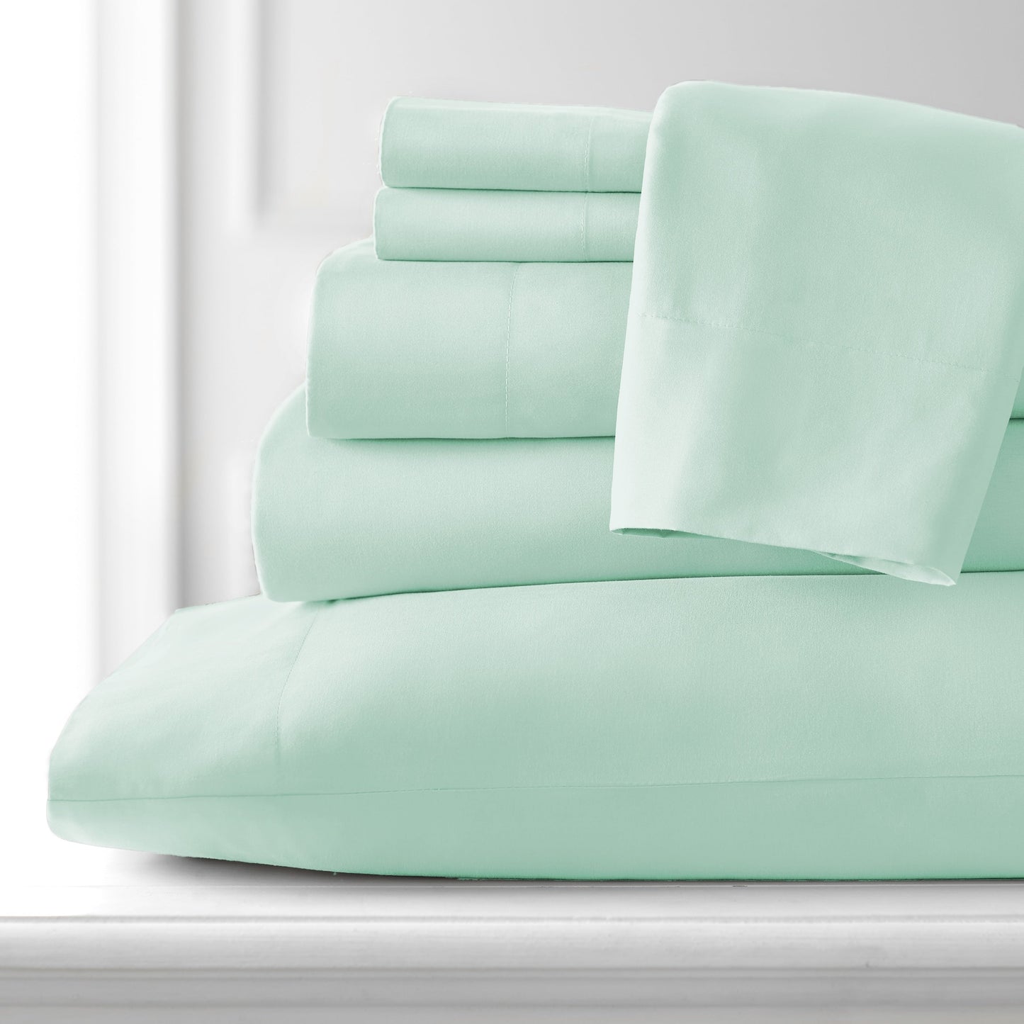 Adjustable Mattress Split King Ultra-Soft 7-piece Bed Sheet Set