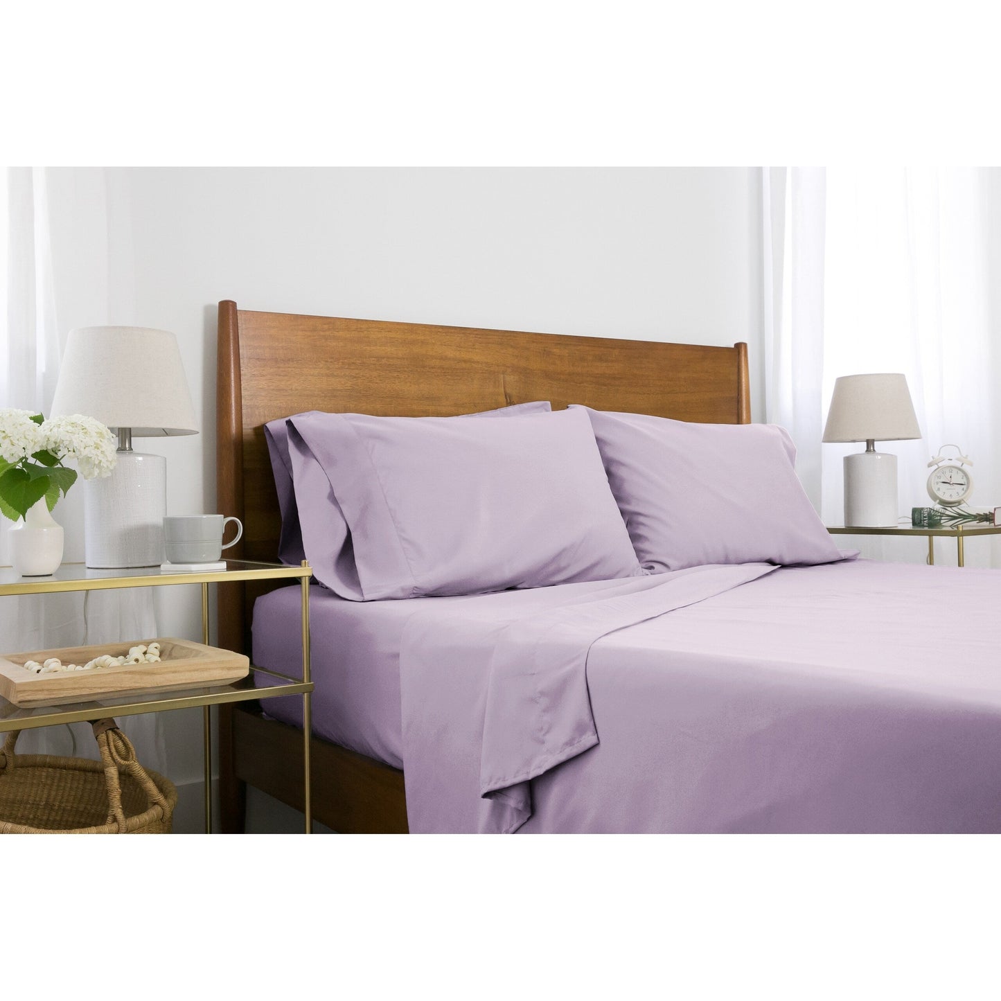 Adjustable Mattress Split King Ultra-Soft 7-piece Bed Sheet Set