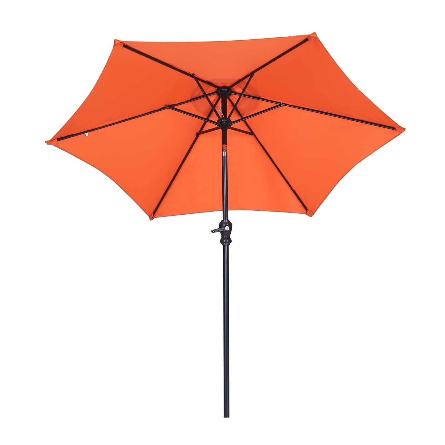 Ainfox 7.5ft Patio Umbrella Outdoor Umbrella Tilt Multi-color Without Base