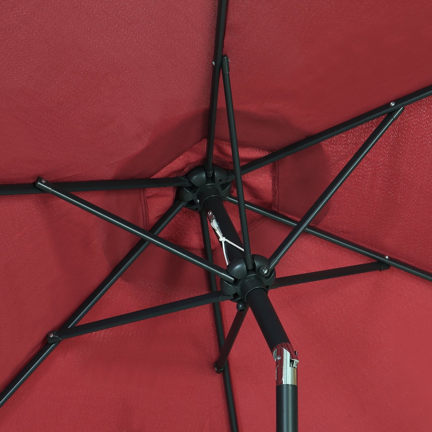 Ainfox 7.5ft Patio Umbrella Outdoor Umbrella Tilt Multi-color Without Base