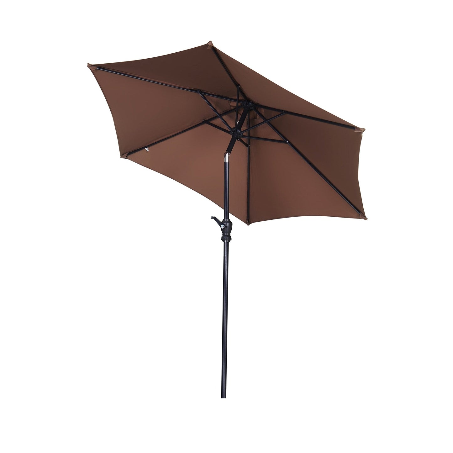 Ainfox 7.5ft Patio Umbrella Outdoor Umbrella Tilt Multi-color Without Base
