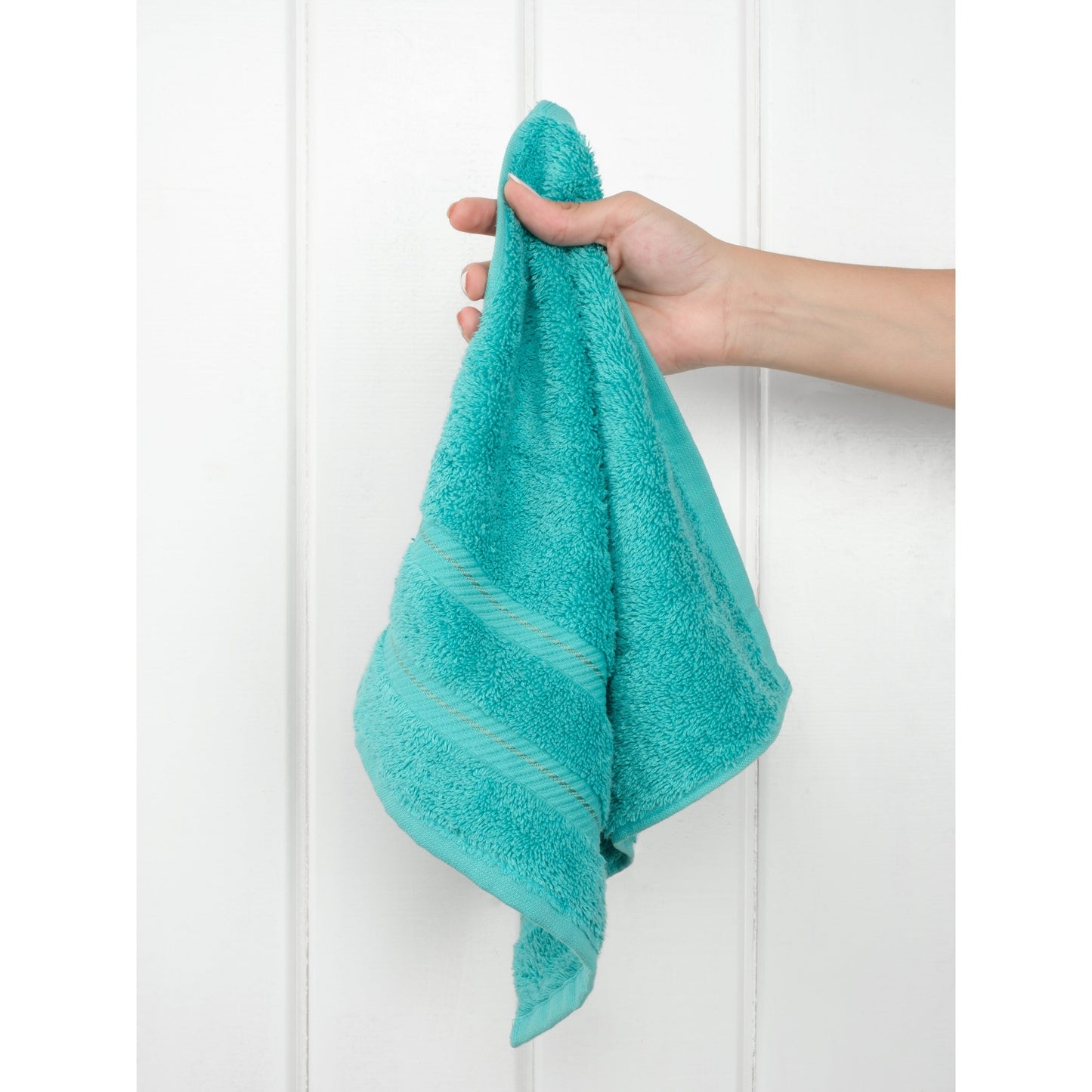 American Soft Linen Premium 100% Cotton 4-Piece Washcloth Set