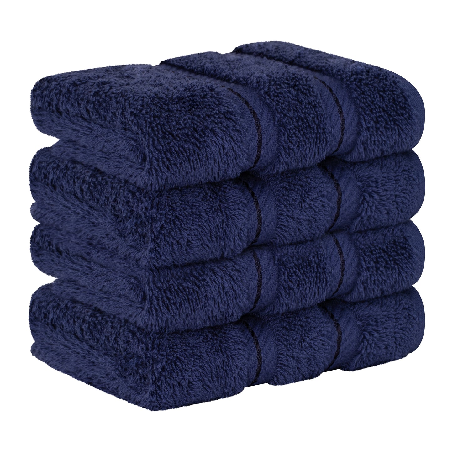 American Soft Linen Premium 100% Cotton 4-Piece Washcloth Set