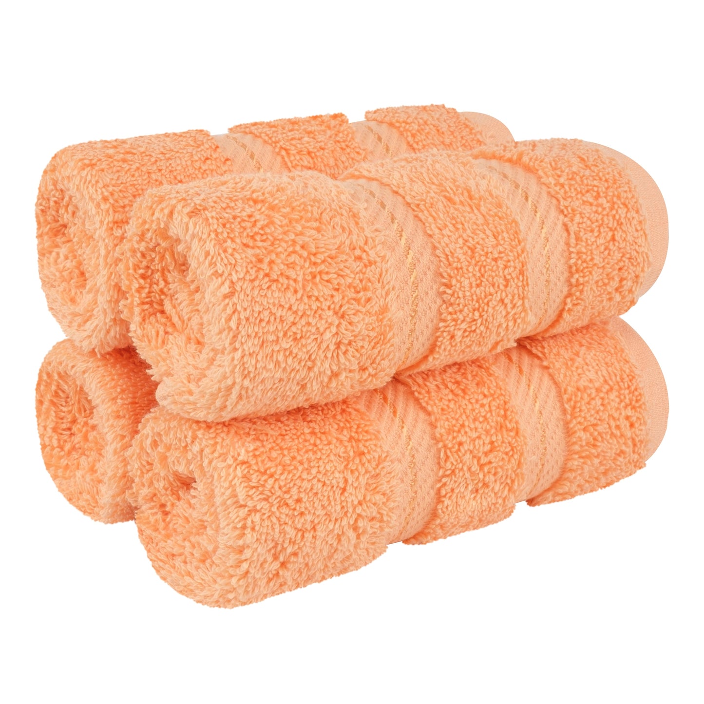 American Soft Linen Premium 100% Cotton 4-Piece Washcloth Set