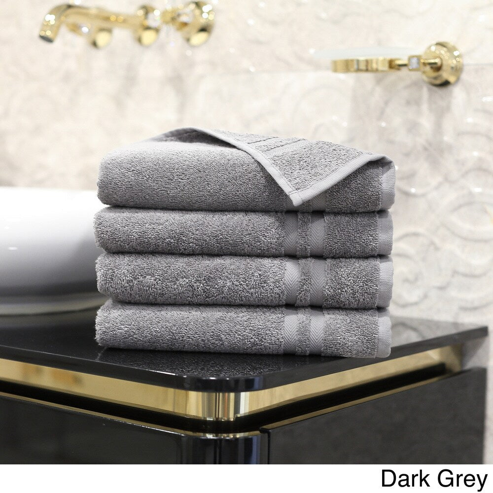Copper Grove Tracadie Turkish Cotton 4-piece Terry Hand Towels