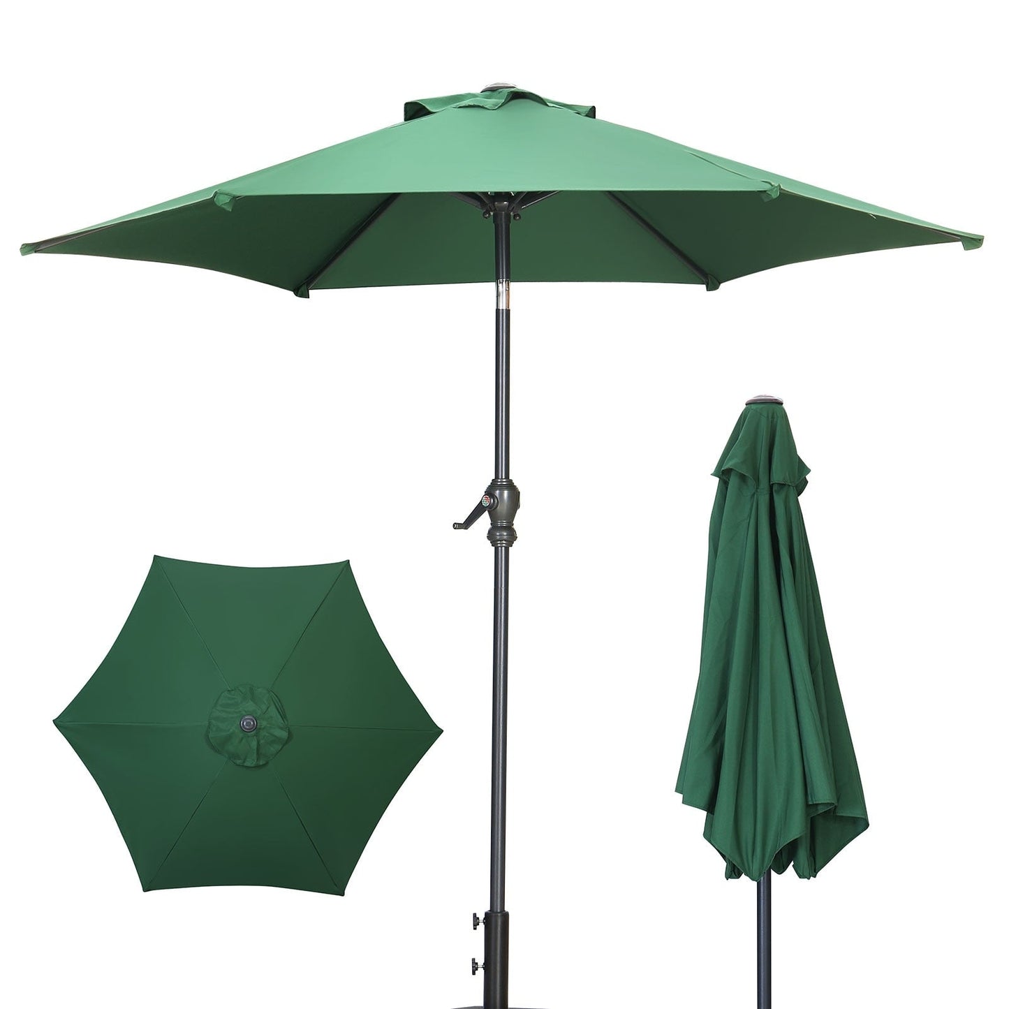 Autlaycil 7.5FT Patio Umbrella with Tilt and Crank