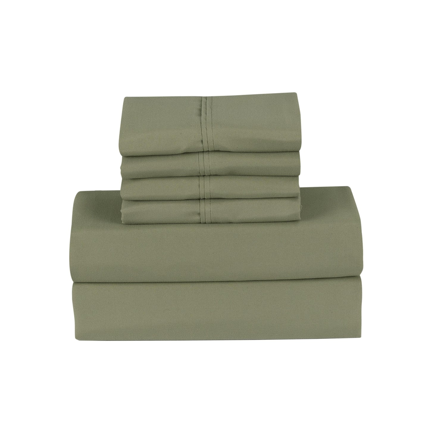 Rayon from Bamboo 6 Piece 1800 Thread Count Smart Pocket Sheet Set