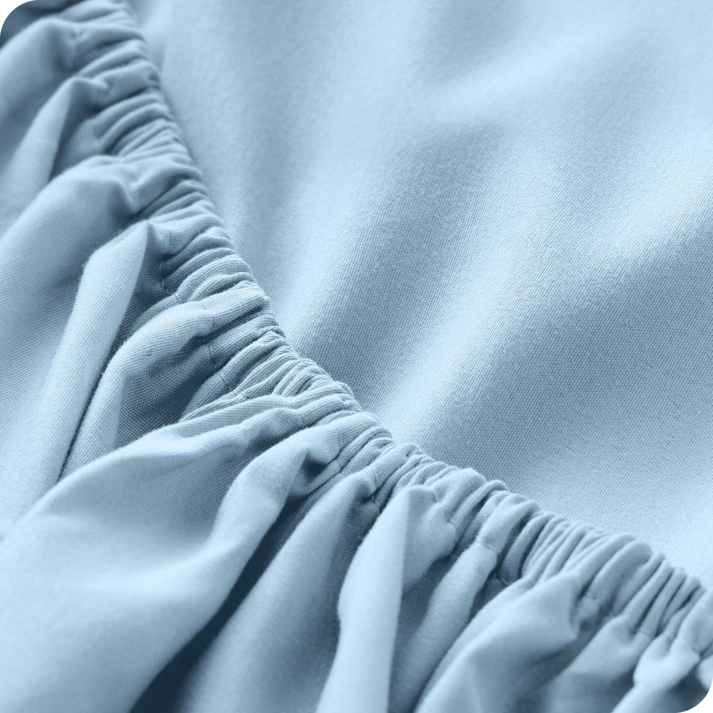 Bare Home Ultra-Soft Microfiber 22 Inch Extra Deep Pocket Fitted Sheet
