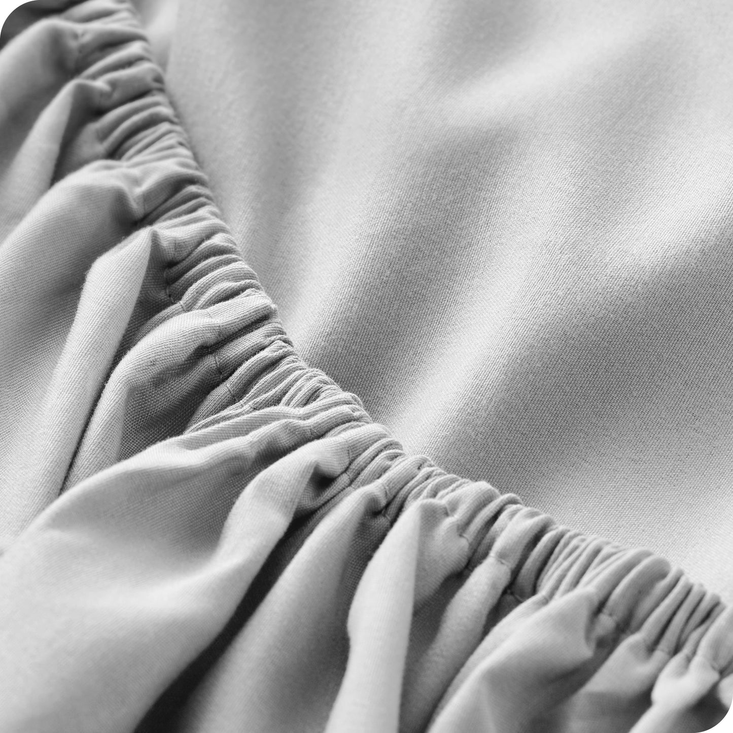 Bare Home Ultra-Soft Microfiber 22 Inch Extra Deep Pocket Fitted Sheet