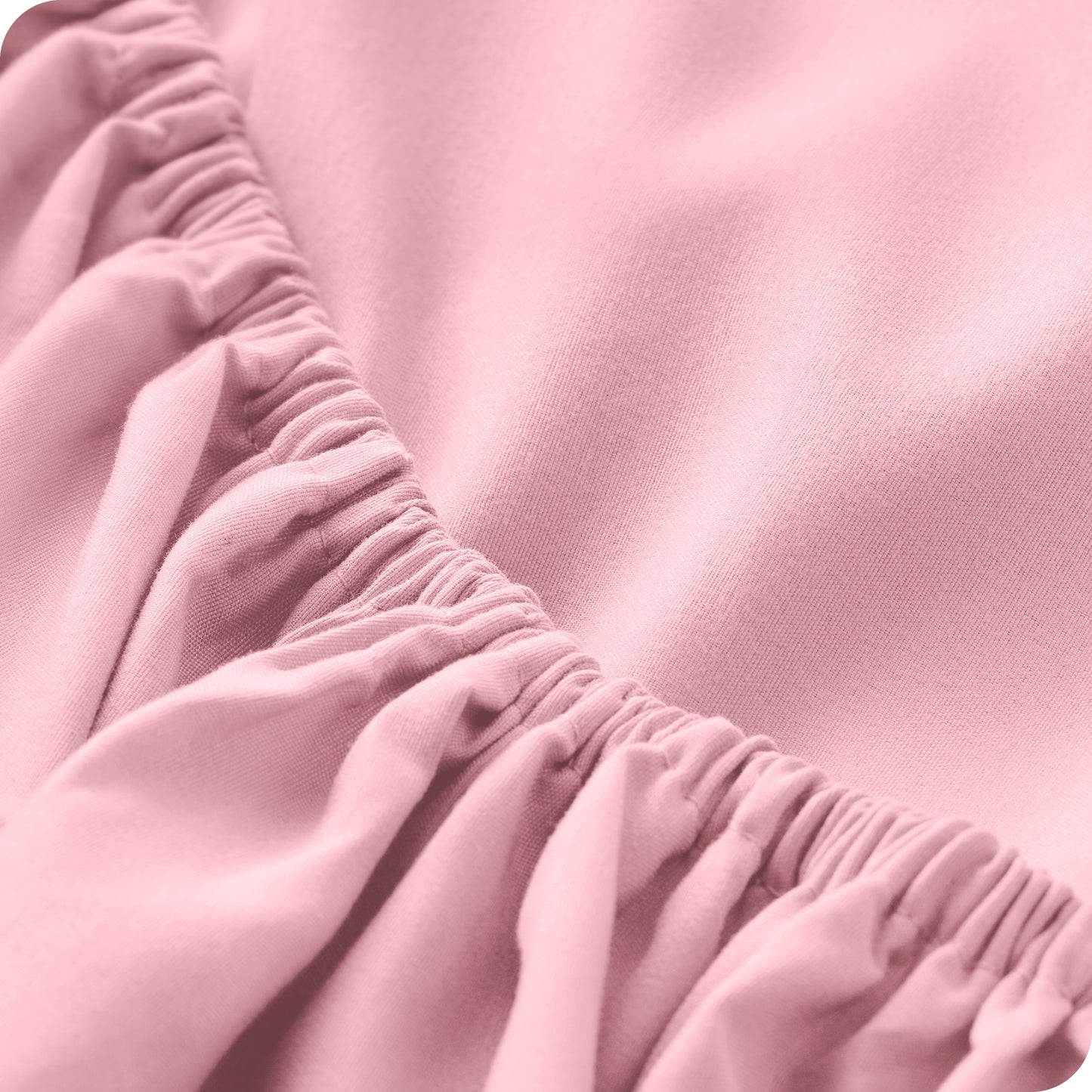 Bare Home Ultra-Soft Microfiber 22 Inch Extra Deep Pocket Fitted Sheet