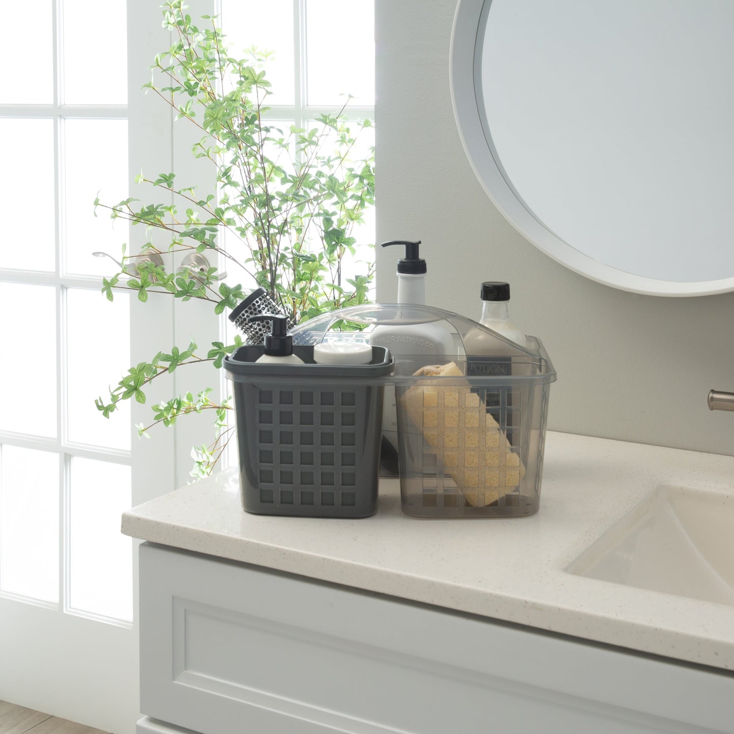 Bath Bliss 2 in 1 Portable Bath Tote