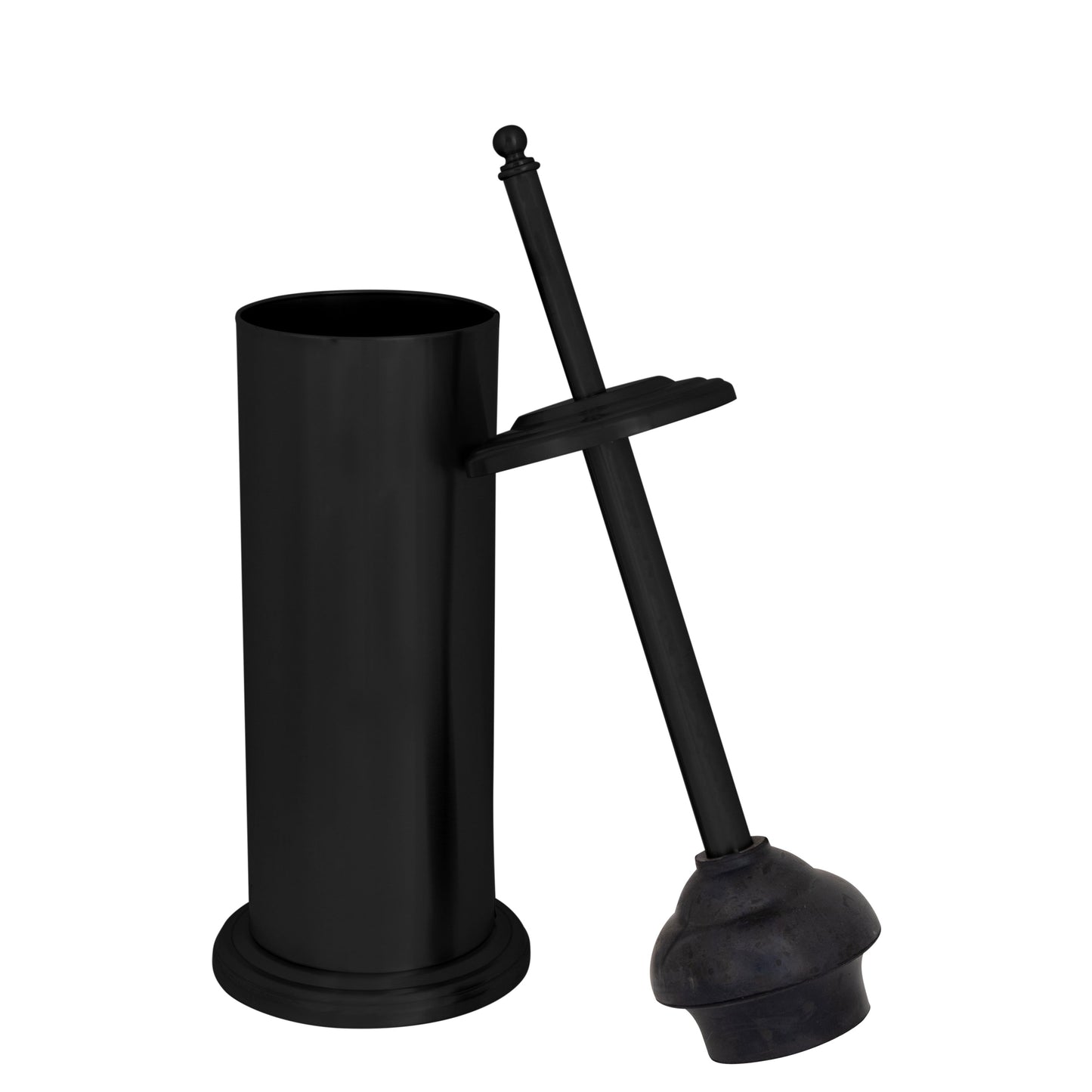 Bath Bliss Trash Can, Toilet Brush and Plunger 3 Piece Bathroom Set - 3 Piece Set