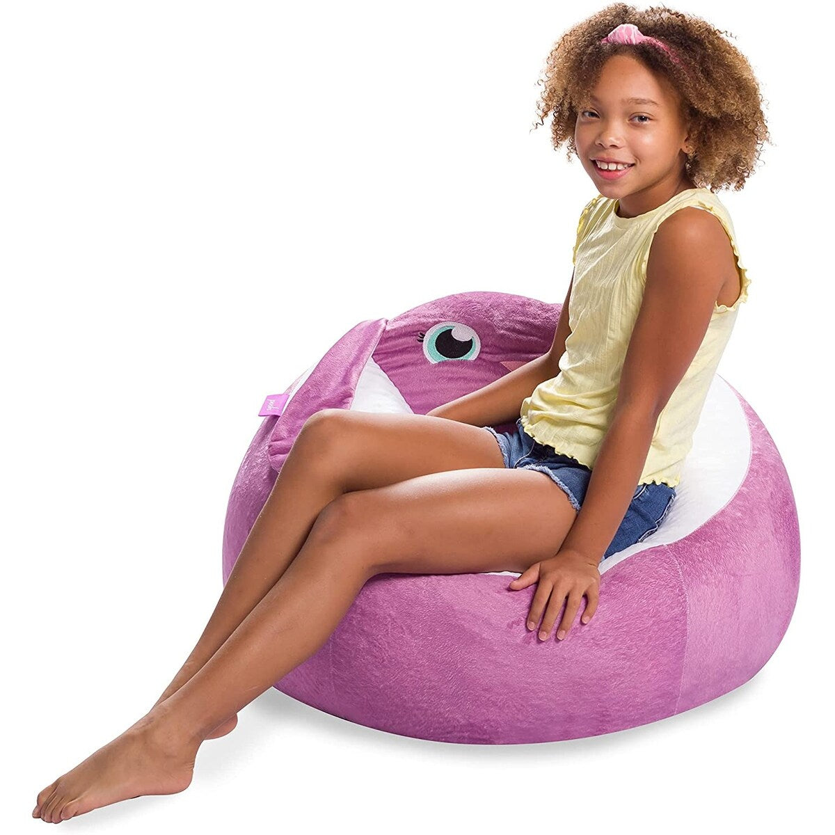 Bean Bag, Soft and Cozy Animal Bean Bag Chair - Child Proof Closure