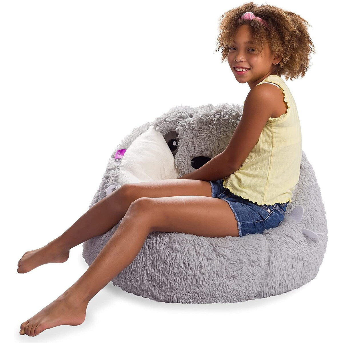 Bean Bag, Soft and Cozy Animal Bean Bag Chair - Child Proof Closure