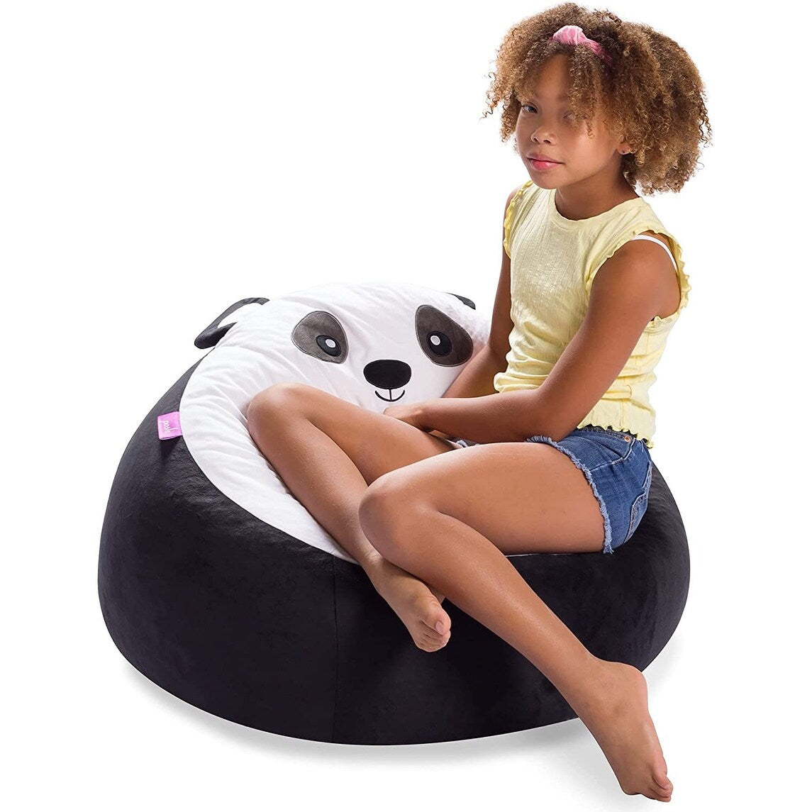 Bean Bag, Soft and Cozy Animal Bean Bag Chair - Child Proof Closure