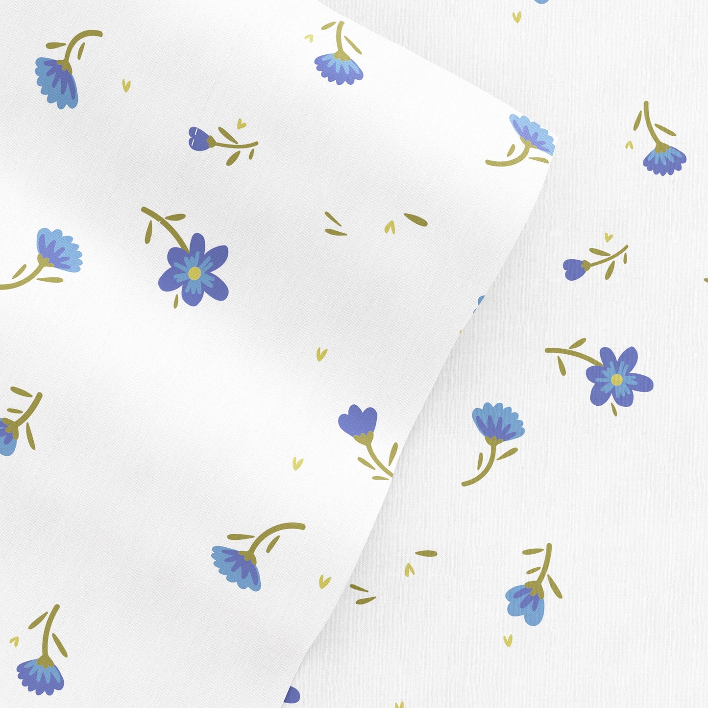 Becky Cameron Double Brushed Printed 4pc Deep Pocket Bedsheet Sets