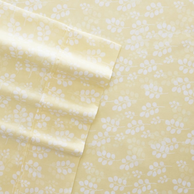 Becky Cameron Printed 4 Piece Deep Pocket Bed Sheets Set