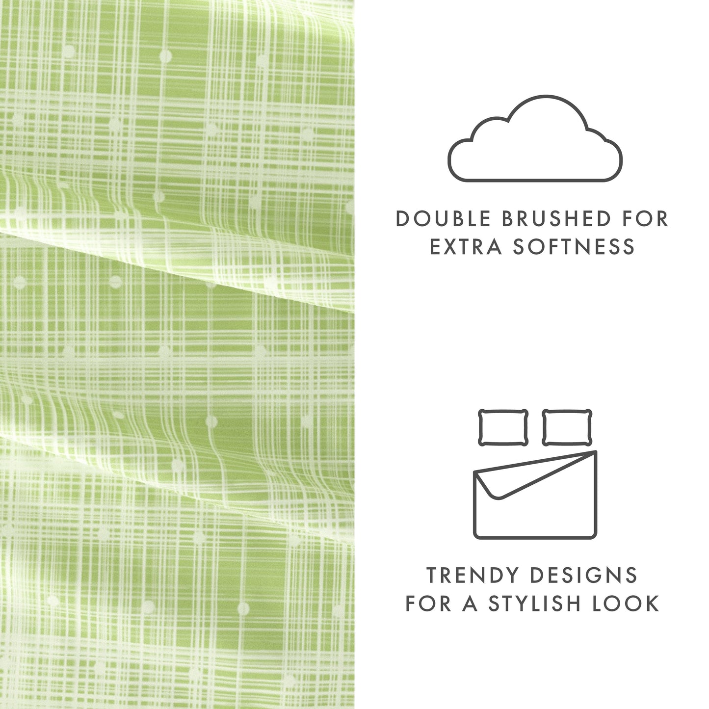 Becky Cameron Ultra Soft Printed 4-piece Deep Pocket Bed Sheet Set