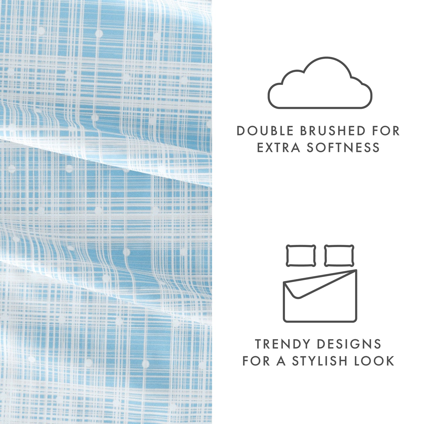 Becky Cameron Ultra Soft Printed 4-piece Deep Pocket Bed Sheet Set