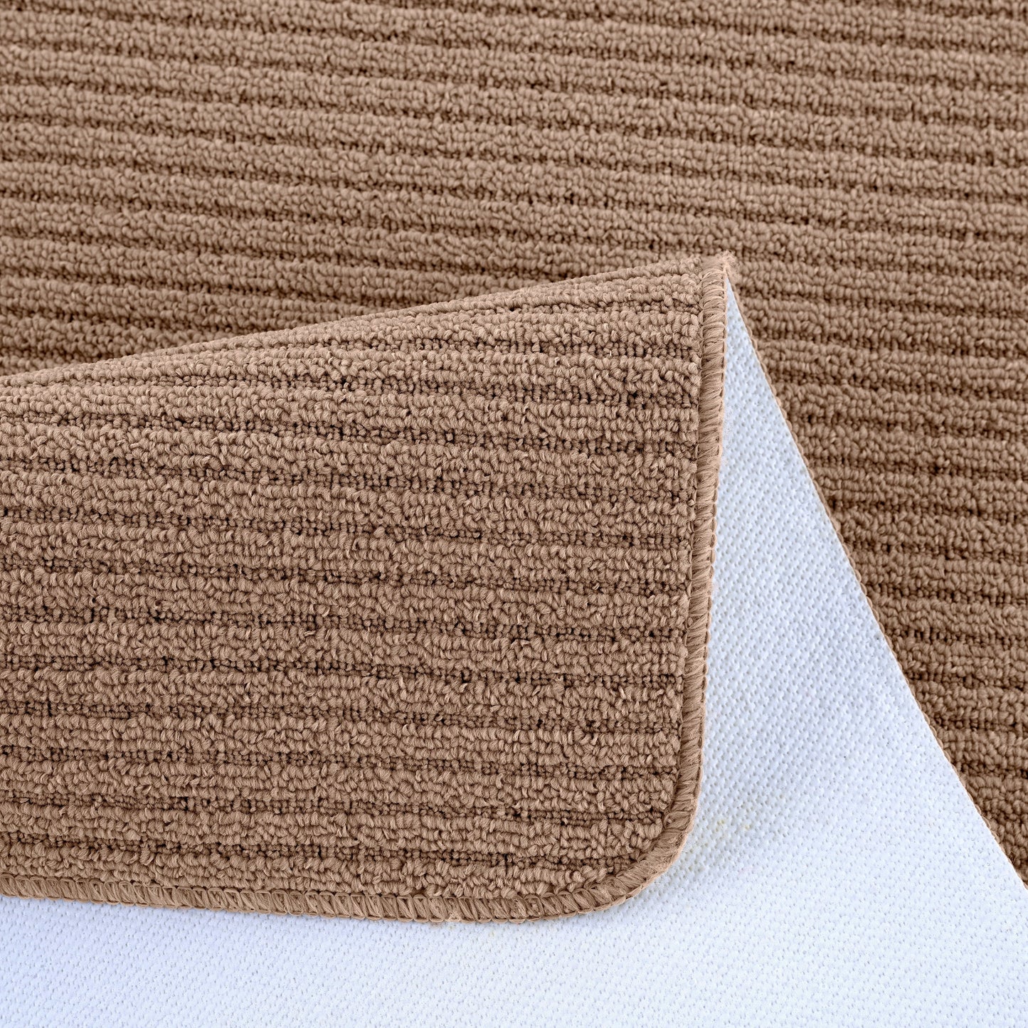 Beverly Rug Non Slip Washable Kitchen Rugs and Mats 2 Piece Set, 48x20 + 30x20