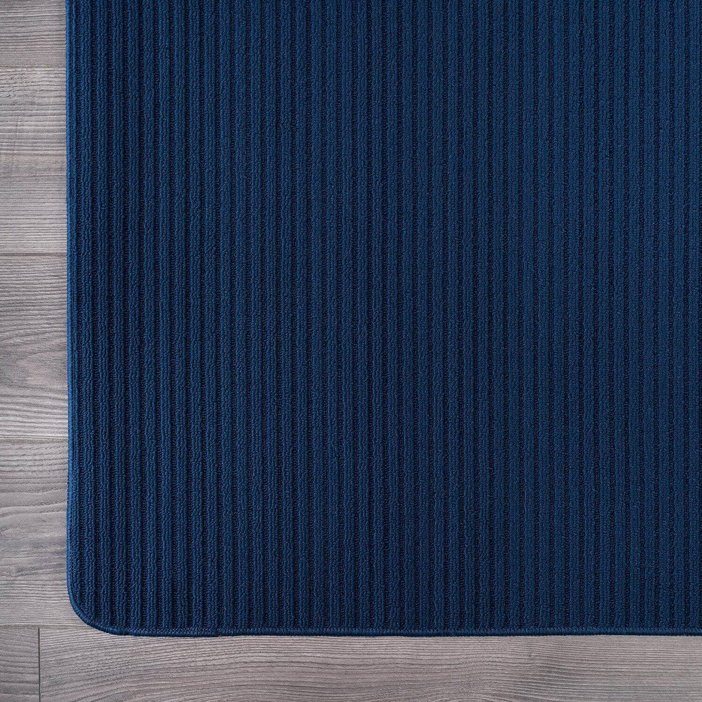 Beverly Rug Solid Color Non-Slip Rubber Back Washable Indoor Area Rug