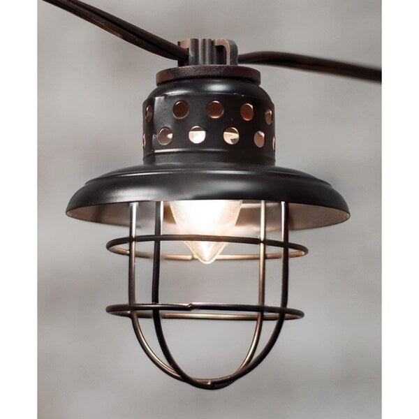 Black Lantern String Lights