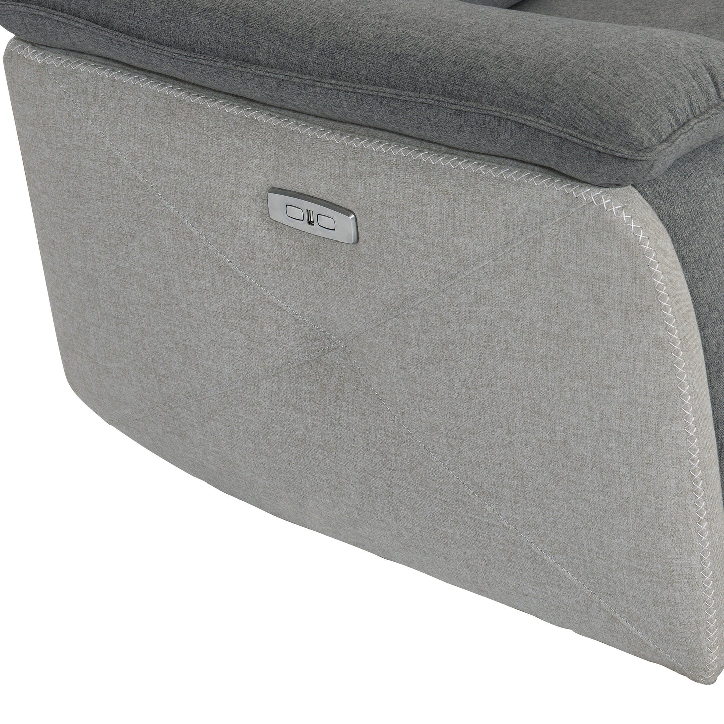 Canapé inclinable double électrique Blythe