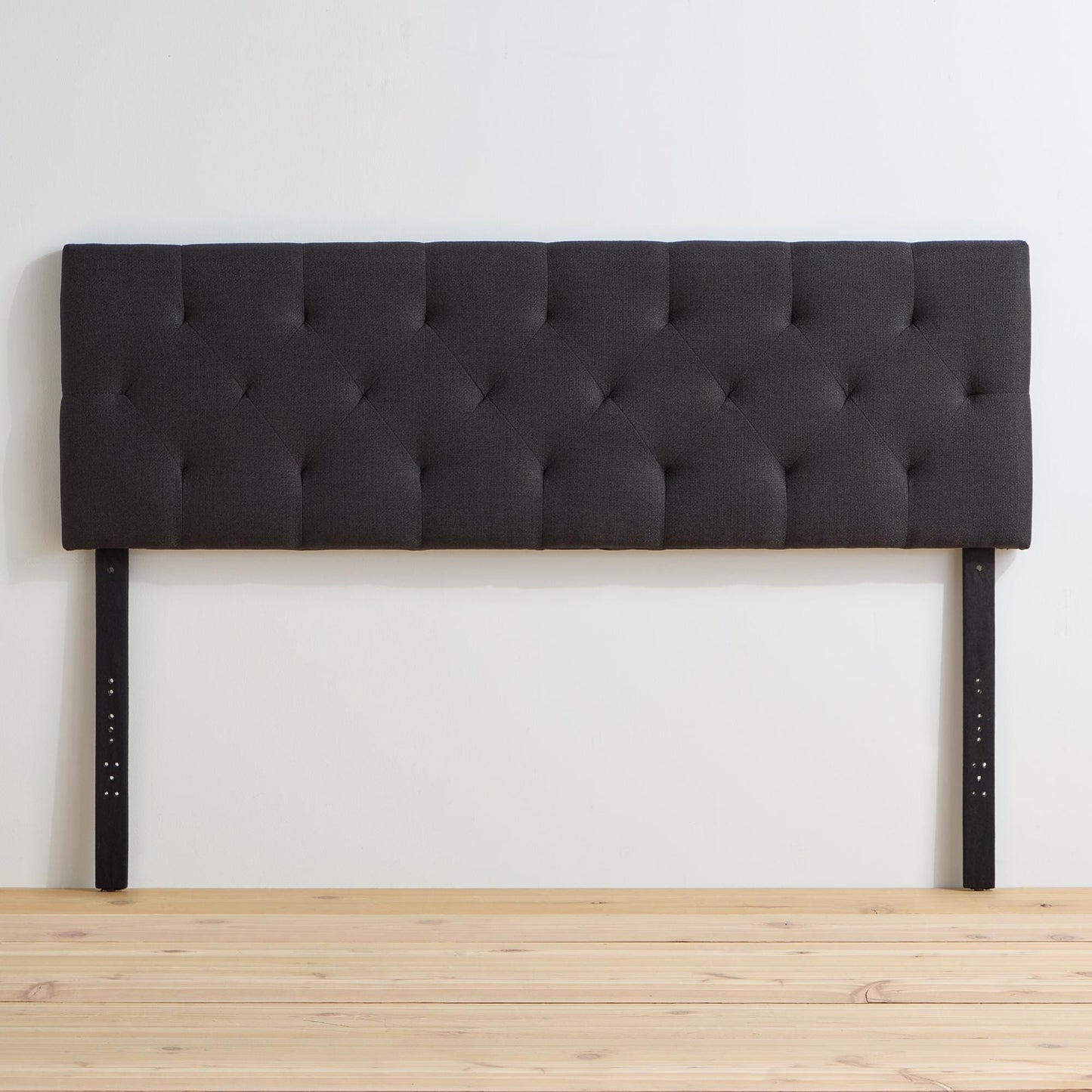 Brookside Kaylee Adjustable Square & Diamond Tufted Upholstered Headboard