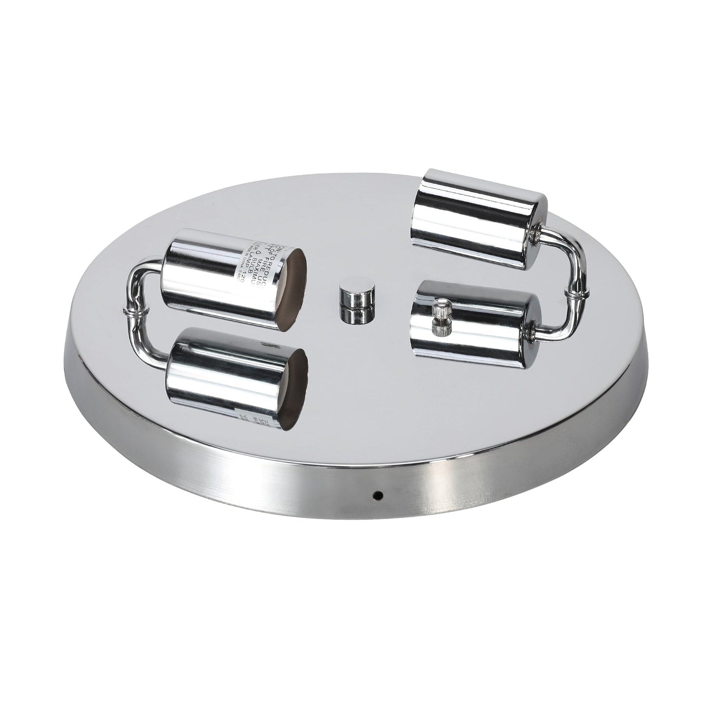 CO-Z Modern 2-Light Round Crystal Flush Mount Ceiling Light