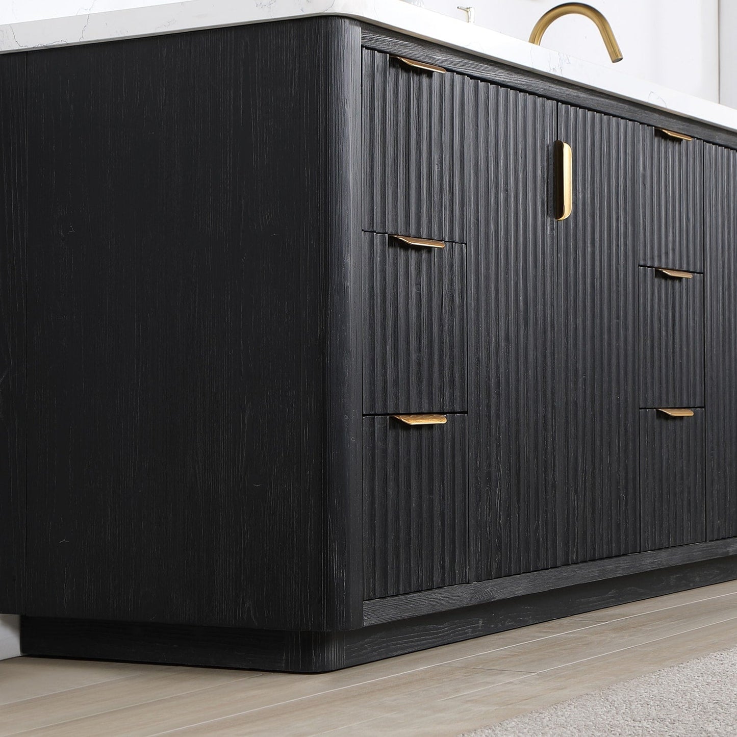 Cadiz Bath Vanity with Composite Stone Top without Mirror