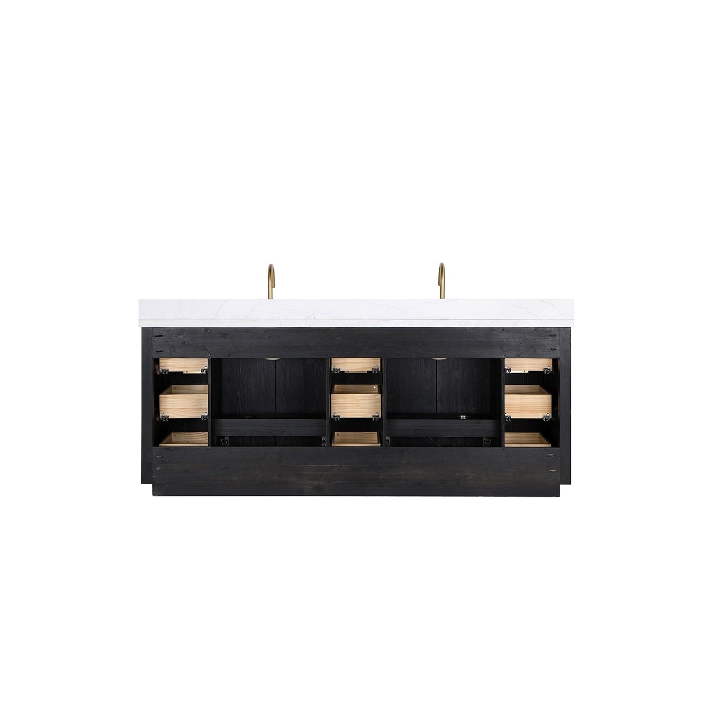 Cadiz Bath Vanity with Composite Stone Top without Mirror