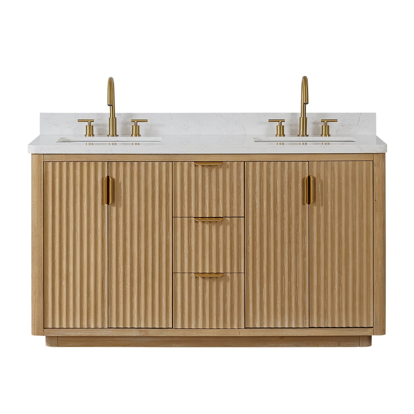 Cadiz Bath Vanity with Composite Stone Top without Mirror