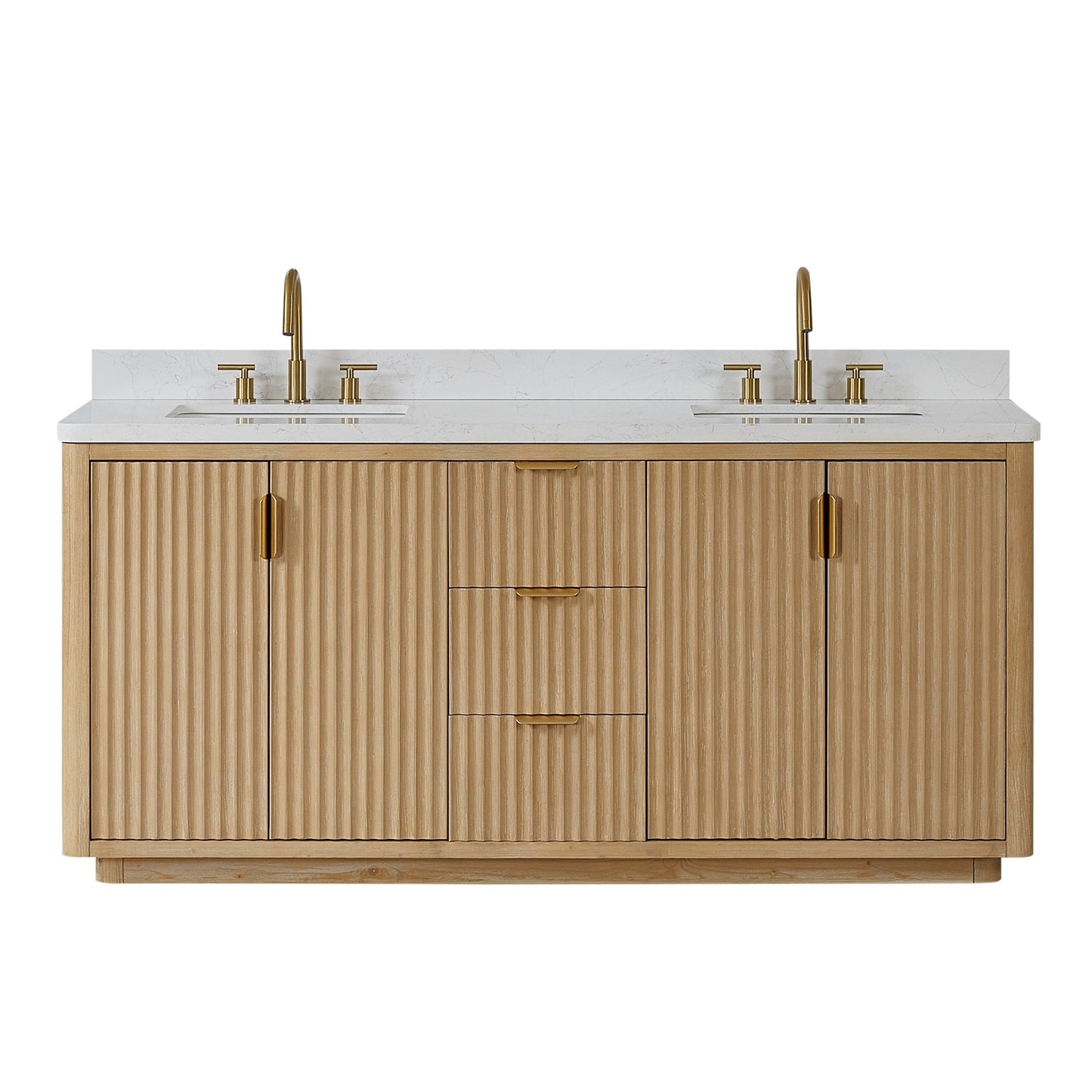 Cadiz Bath Vanity with Composite Stone Top without Mirror
