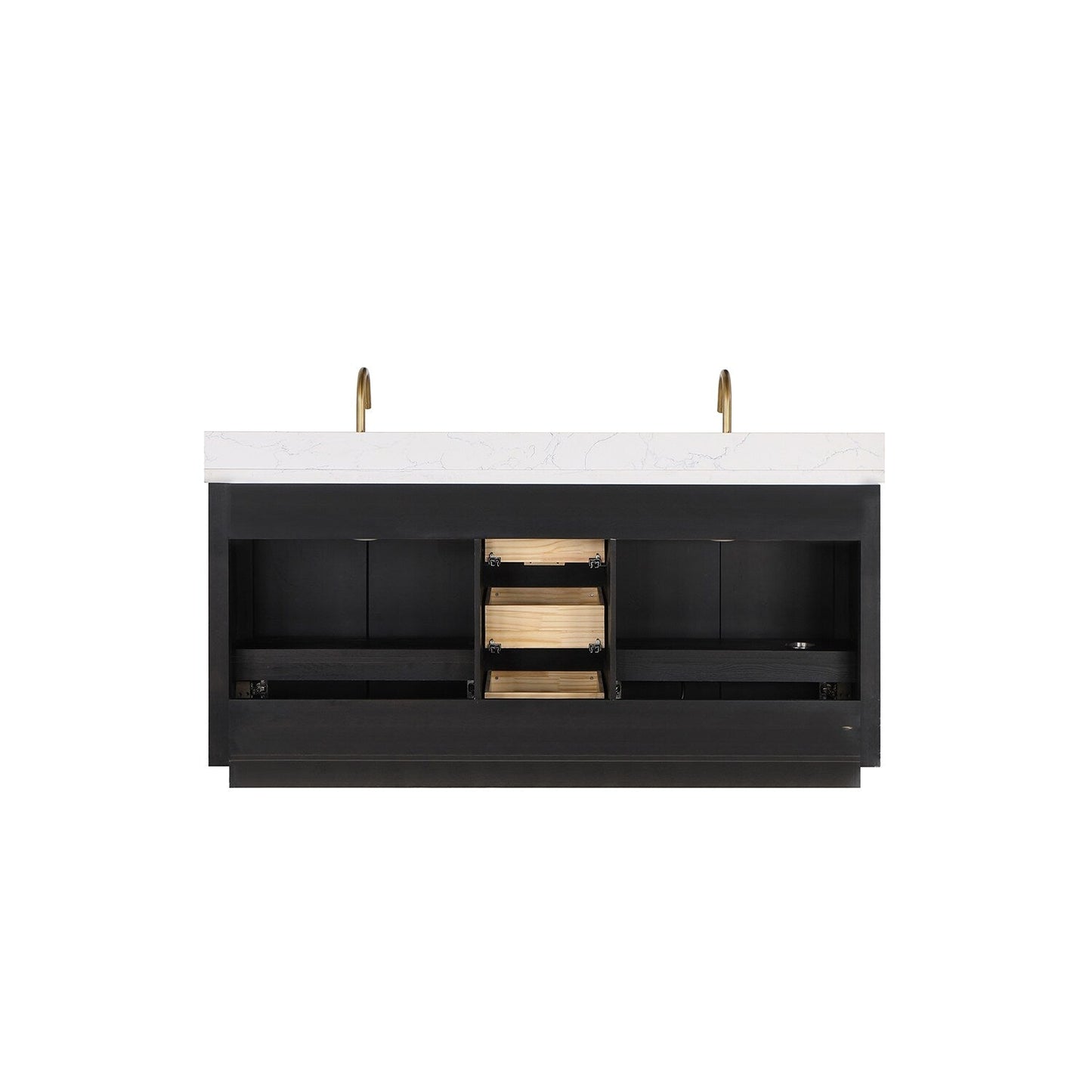 Cadiz Bath Vanity with Composite Stone Top without Mirror