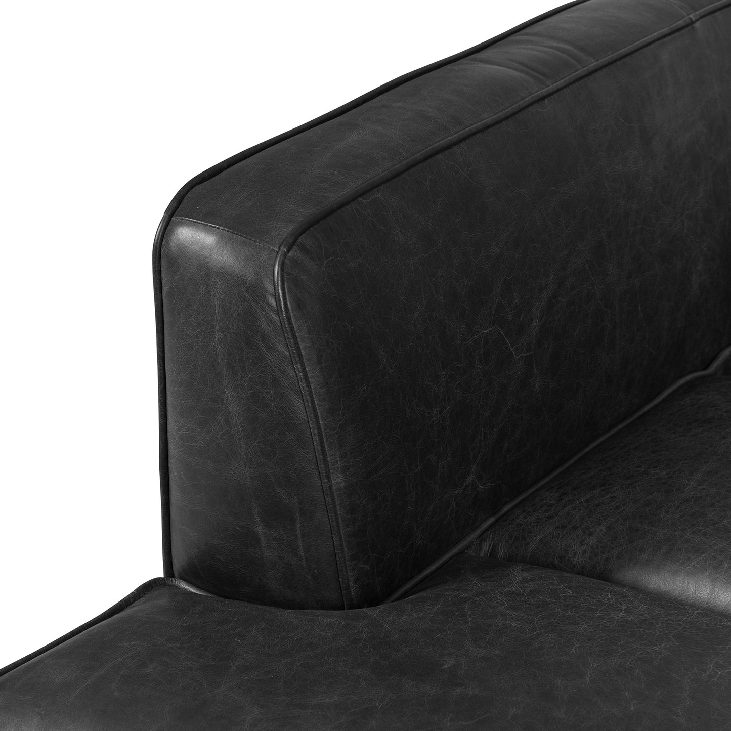 Lit de repos Poly & Bark Jasper - Cuir italien véritable pleine fleur
